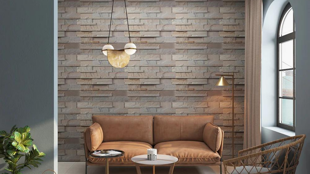 Living Room Design Ideas Using Natural Stones