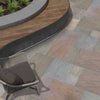 Raj Green Tumbled Sandstone Paving Slabs