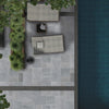 Kandla Grey Tumbled Sandstone Paving Slabs