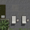 Granite Shotblasted Black Paving Slabs