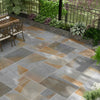 Rustic Grey Sandstone Natural Cleft Patio Slabs