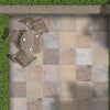 Fossil Mint Sandstone Natural Cleft Paving Slabs- Beige