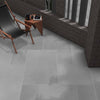 Kandla Grey Honed Sandstone Paving Slabs