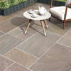 Raj Green Natural Cleft Sandstone Patio Slabs