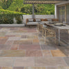 Camel Dust Sandstone Natural Cleft Buff Paving Slabs