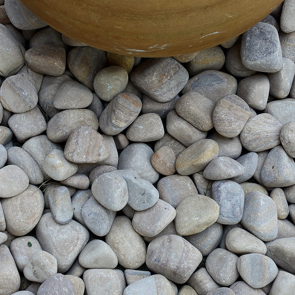 Sandstone Rainbow Beach Pebbles Aggregates 25-50mm