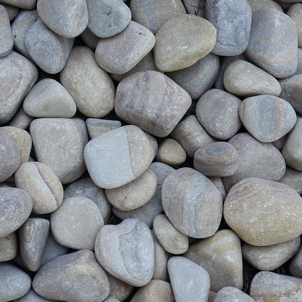 Sandstone Rainbow Beach Pebbles Aggregates 25-50mm