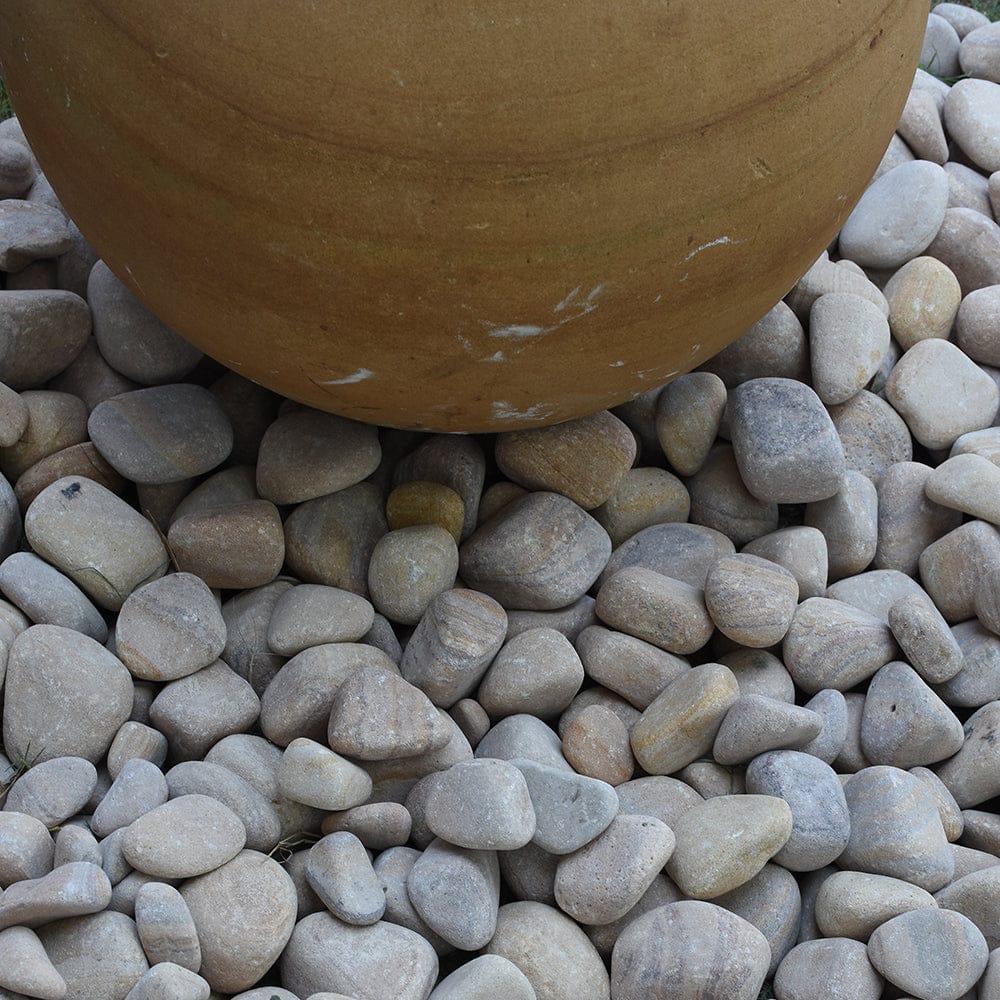 Sandstone Rainbow Beach Pebbles Aggregates 25-50mm