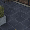 Black Limestone Natural Cleft Paving Slabs