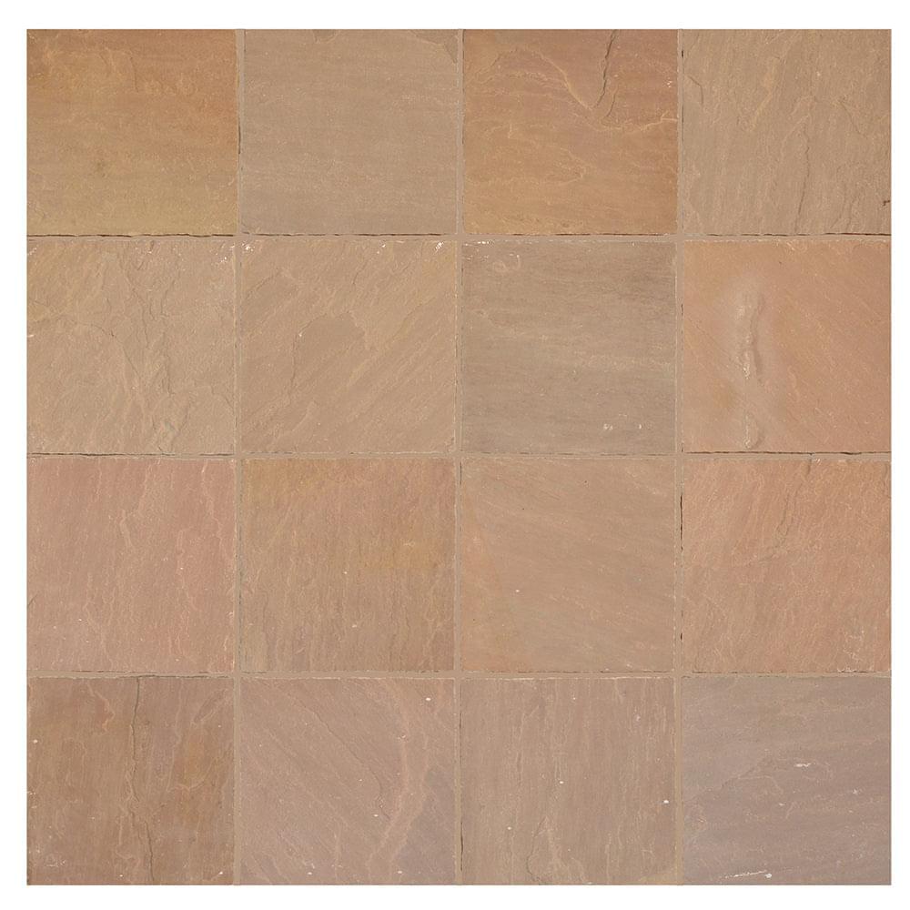 Autumn Brown Sandstone Natural Cleft Brown Paving Slabs