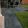 Black Slate Sawn Paving Slabs