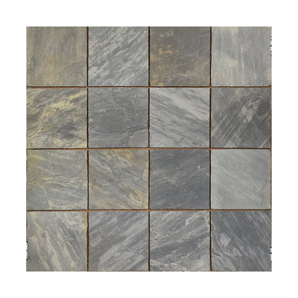 Charcoal Sandstone Natural Cleft Garden Slabs & Exterior Paving