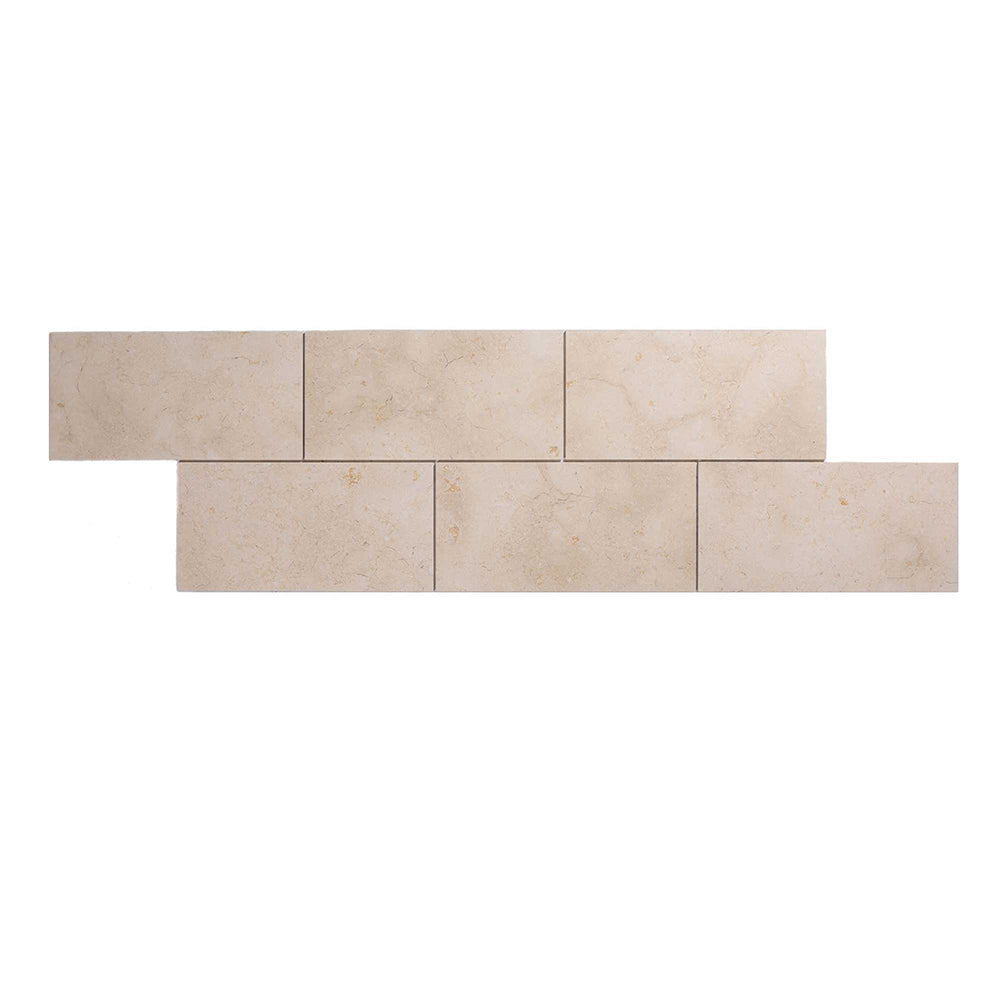 Primrose Beige Limestone Floor Tiles- Polished