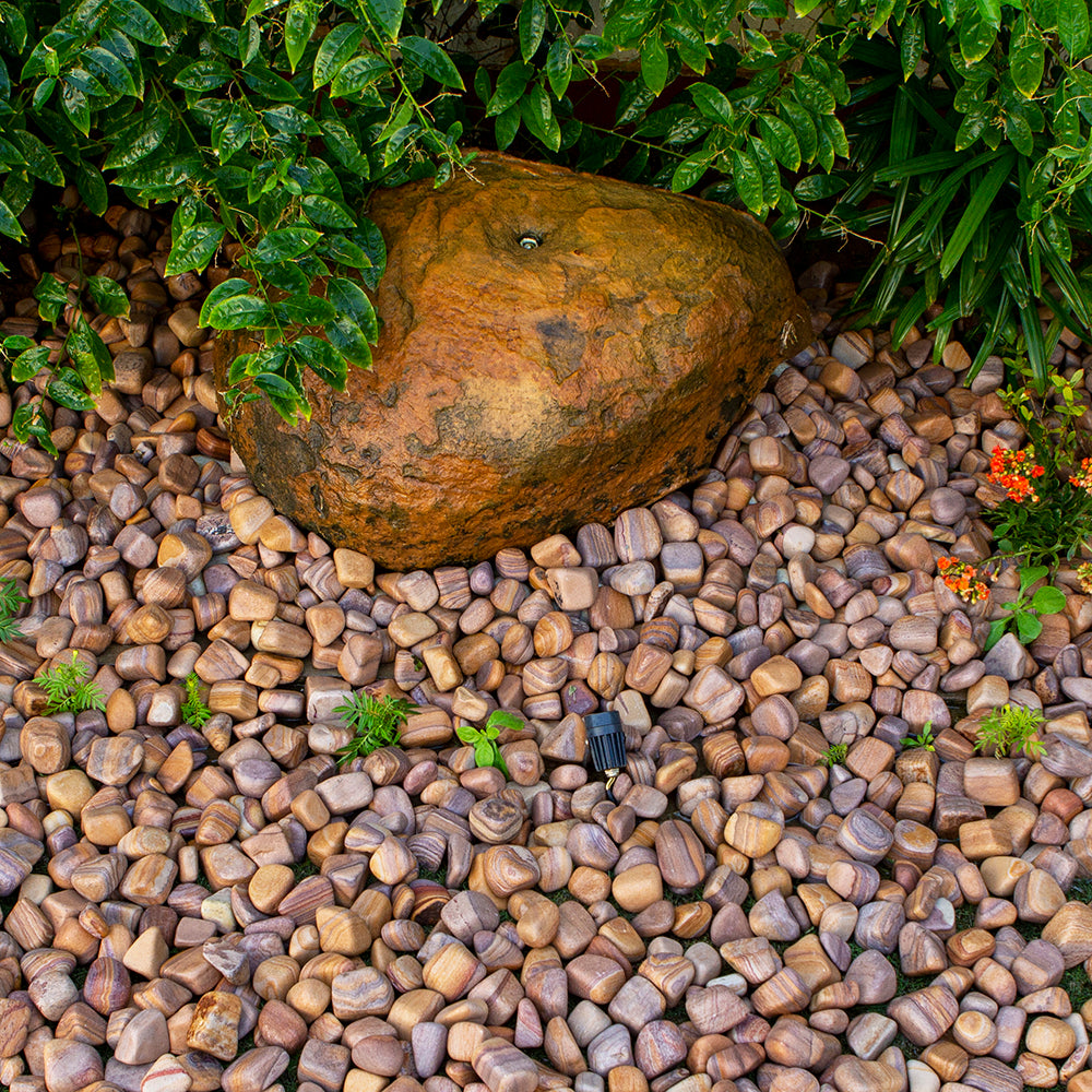 Sandstone Rainbow Beach Pebbles Aggregates 25-50mm