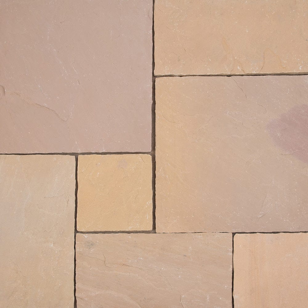 Yellow Sandstone Natural Cleft Garden Slabs & Exterior Paving