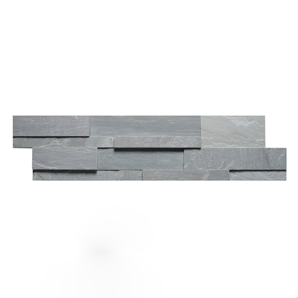 Kandla Grey Split Face Sandstone Wall Cladding & Exterior Wall Tiles