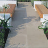 Mint Sandstone Honed Beige Patio Slabs