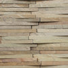 Mint Sandstone Beige V-Shape Wall Cladding