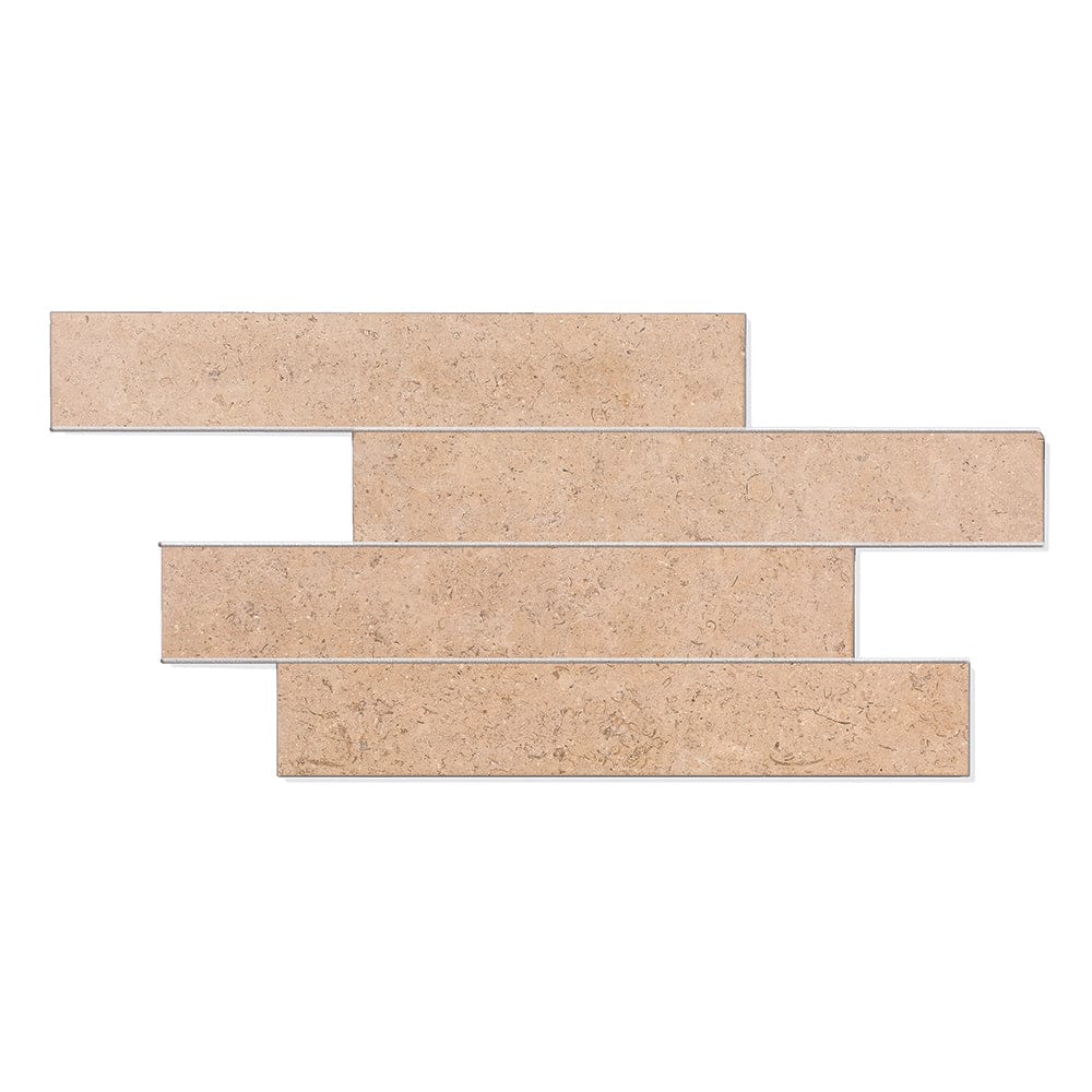 Sienna Pearl Tumbled Beige Limestone Wall Tiles