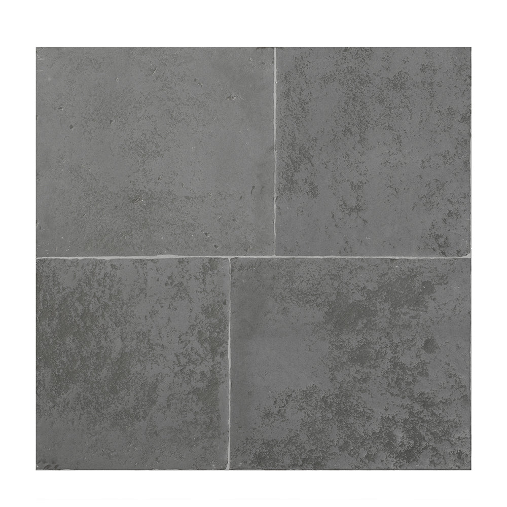 Monument Grey Antique Limestone Floor Tiles