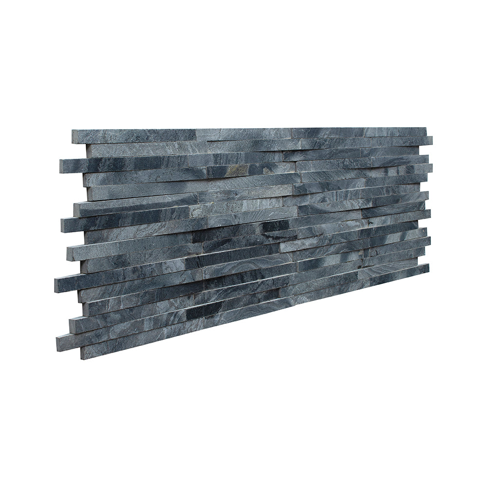 Silver Quartzite Split Wall Cladding