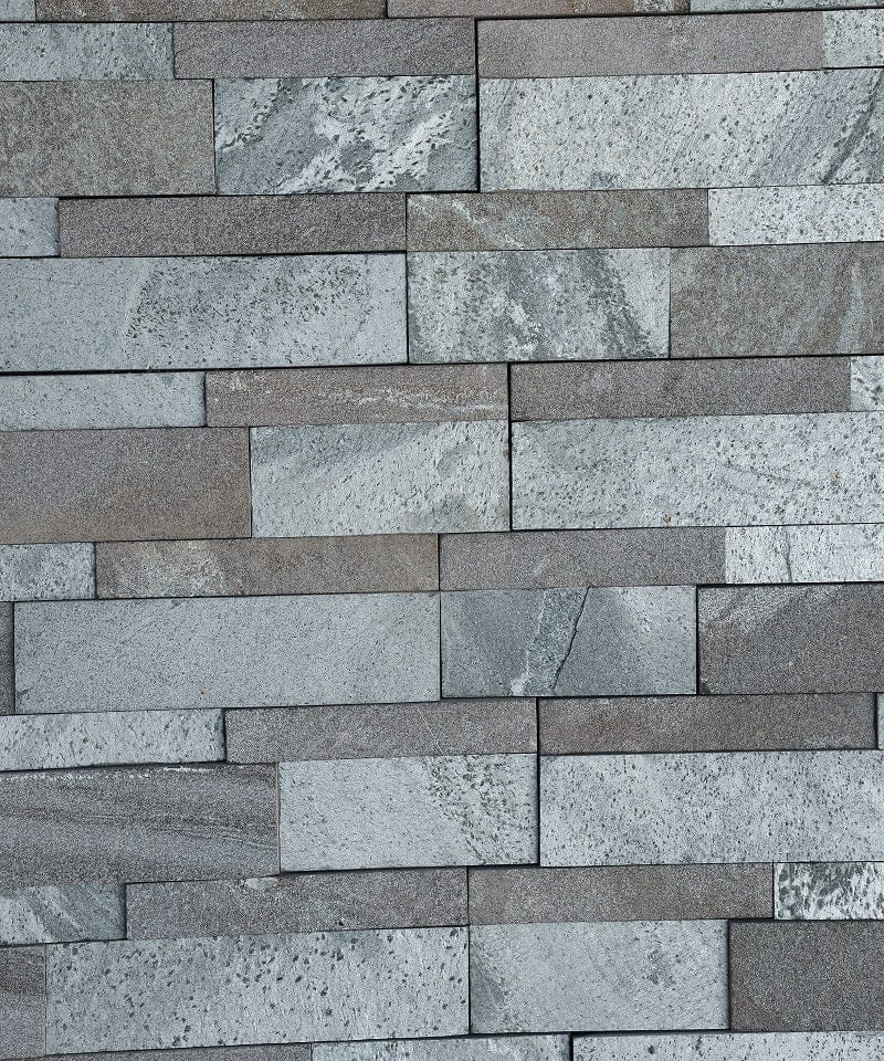 Silver Grey Quartzite Stone Wall Cladding