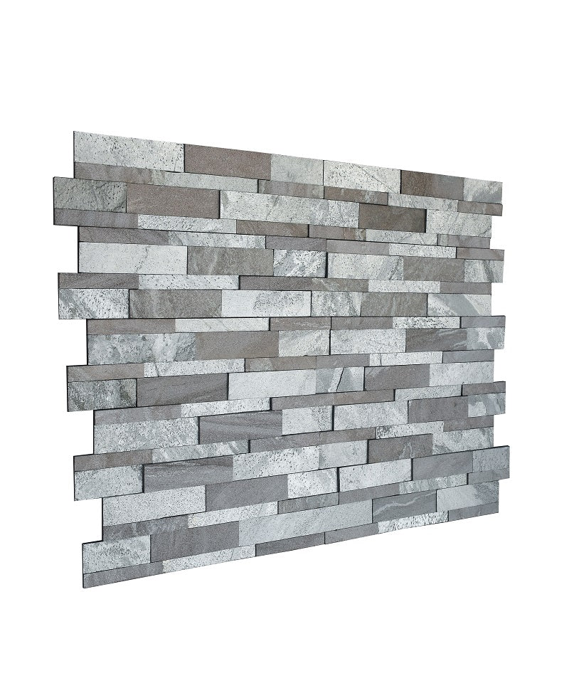 Silver Grey Quartzite Stone Wall Cladding