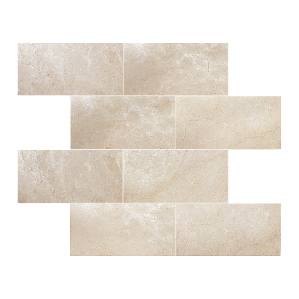 Sahara Beige Polished Marble Floor Tiles