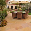 Yellow Sandstone Natural Cleft Garden Slabs & Exterior Paving