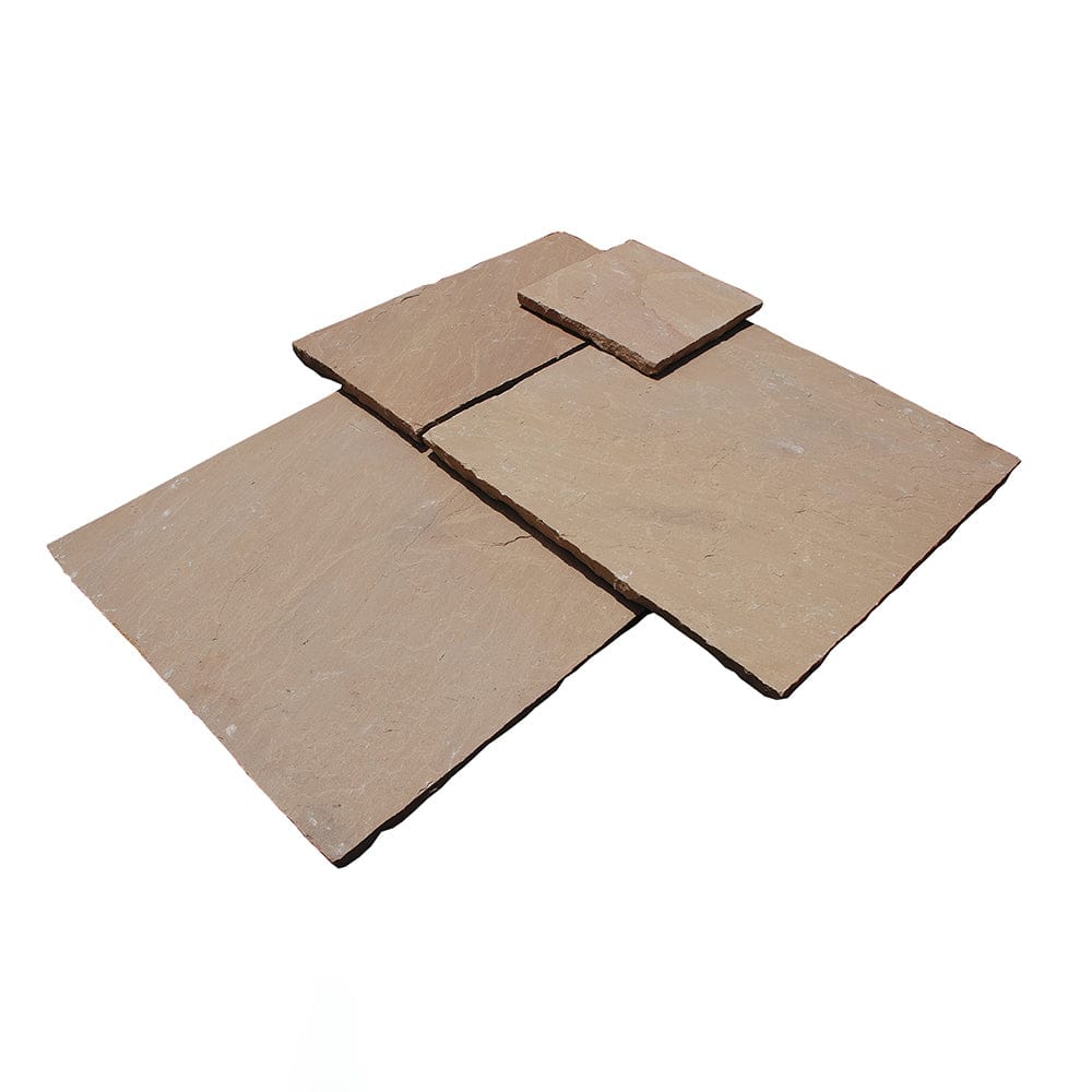 Yellow Sandstone Natural Cleft Garden Slabs & Exterior Paving