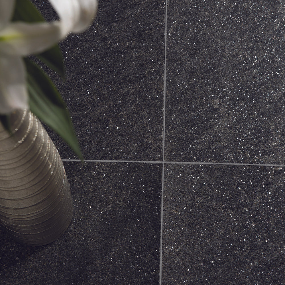 Stardust Grey Sandblasted Quartzite Floor Tiles