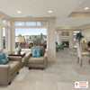 Sahara Beige Honed Marble Floor Tiles