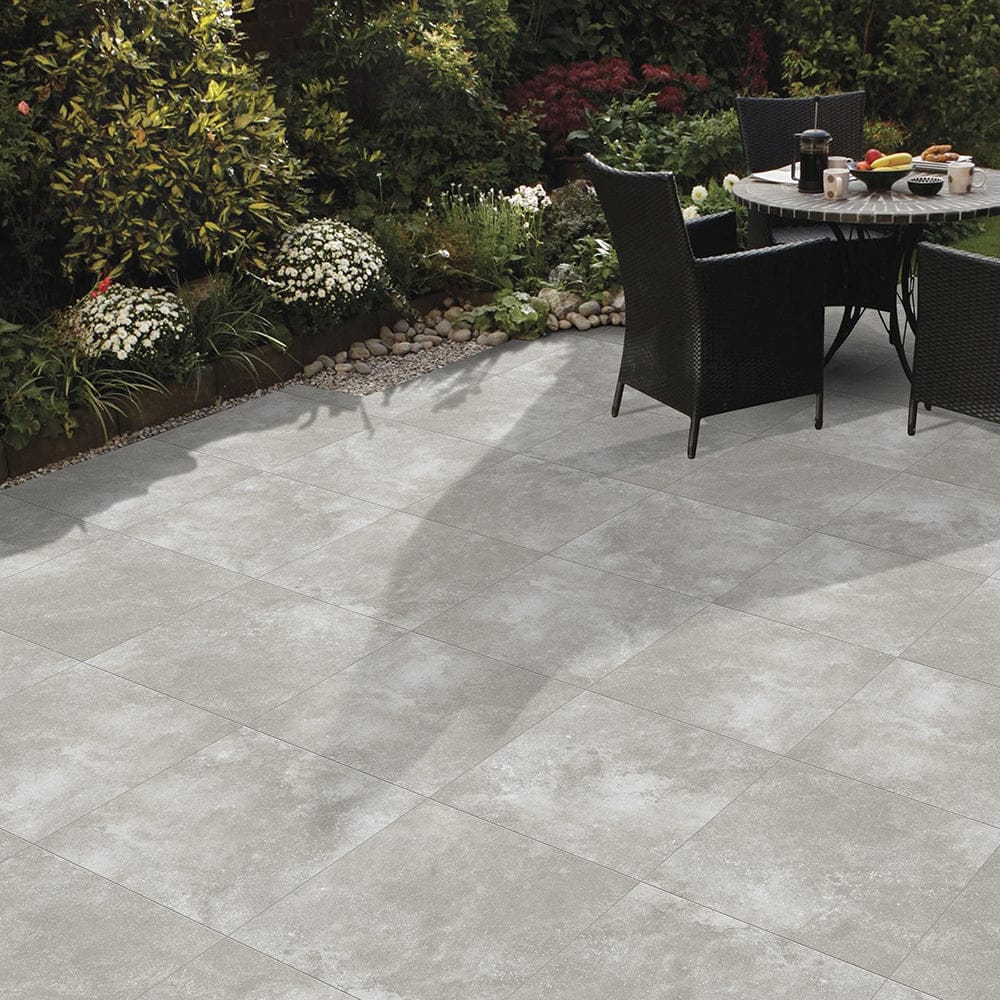 Terra Grey Porcelain Floor Tiles- Slip Resistant