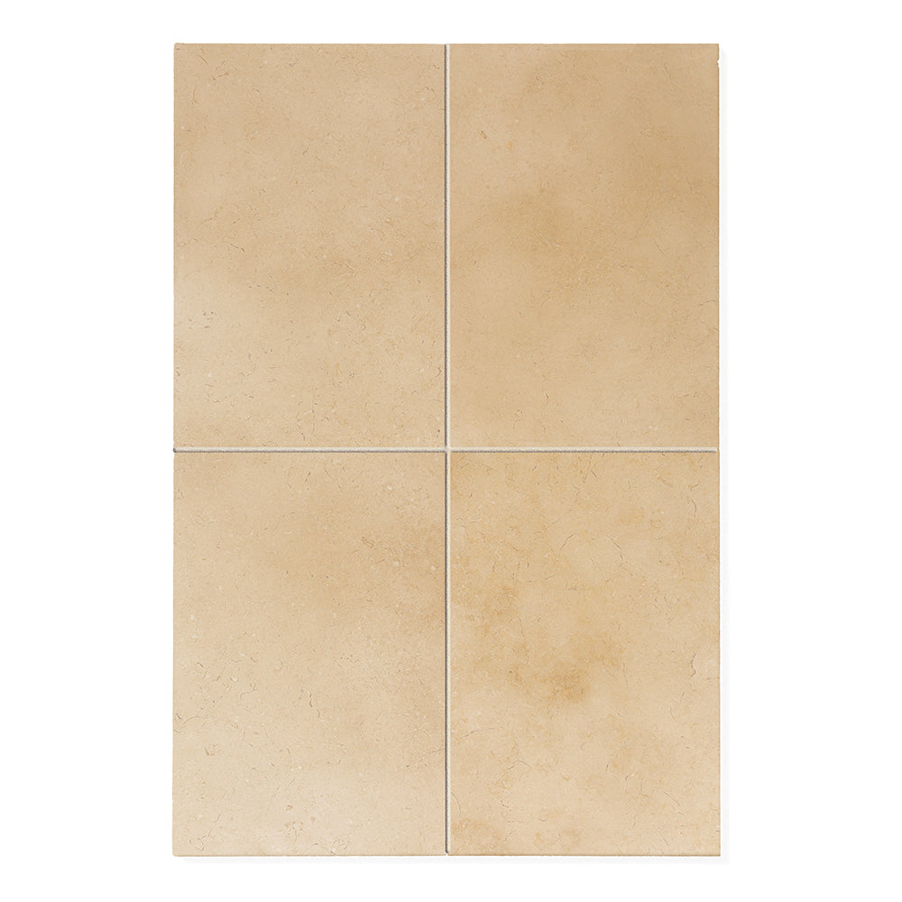 Primrose Beige Limestone Wall Tiles- Honed