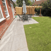 Grey Sandstone Outdoor Porcelain Floor Tiles- Slip Resistant