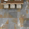 Rustic Grey Sandstone Natural Cleft Patio Slabs