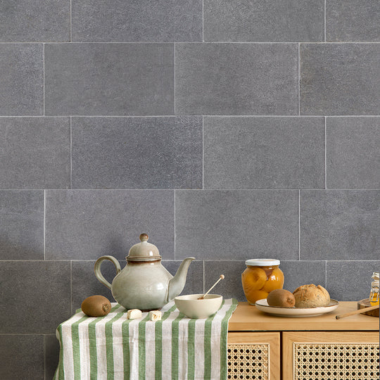 Atlantic Grey Tumbled Limestone Interior & Exterior Tiles