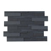 Black Limestone Split Face Wall Cladding & Exterior Wall Tiles