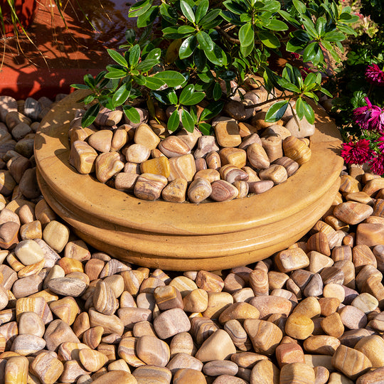 Sandstone Rainbow Beach Pebbles Aggregates 25-50mm