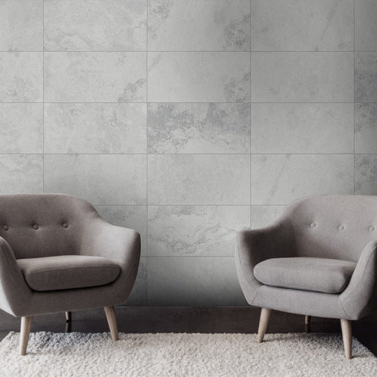 Massa Fossil Grey Matte Porcelain Tiles for Floor & Wall