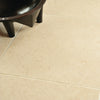 Primrose Beige Honed & Brushed Limestone Floor Tiles
