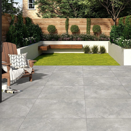 Terra Grey Porcelain Floor Tiles- Slip Resistant